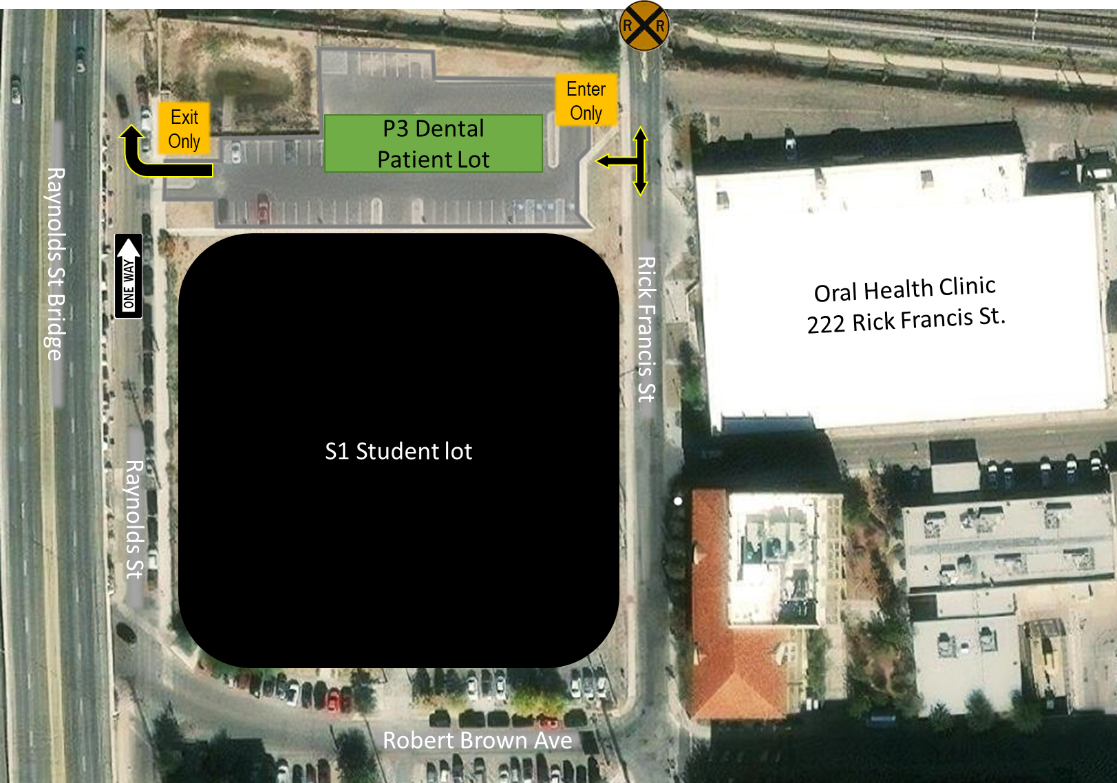 Campus Parking Map