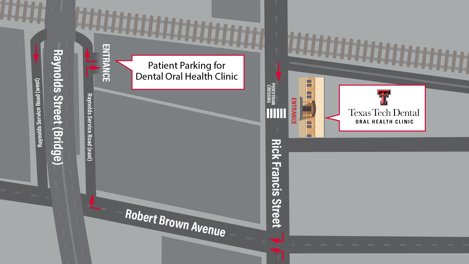 OHC CLINIC PARKING MAP 